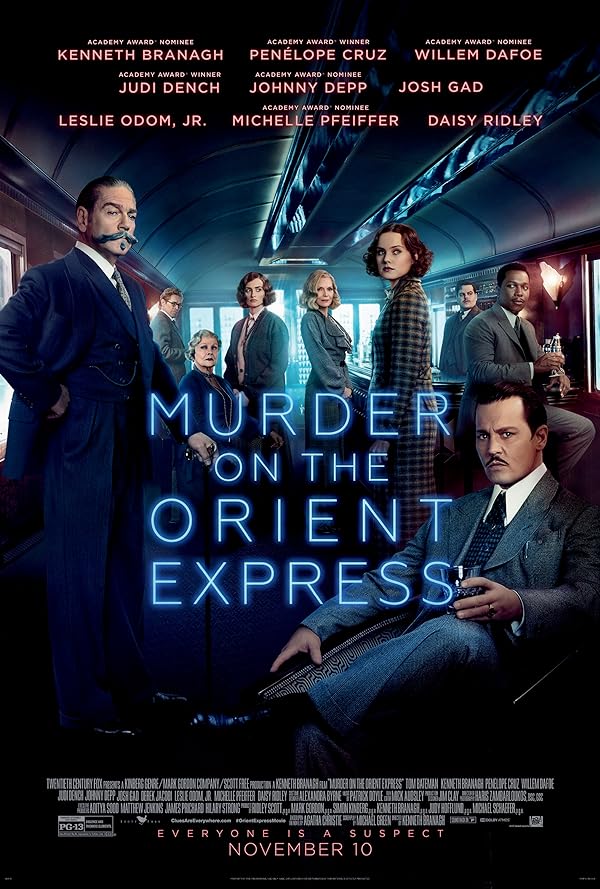 فیلم Murder on the Orient Express 2017 | قتل در قطار سریع السیر شرق